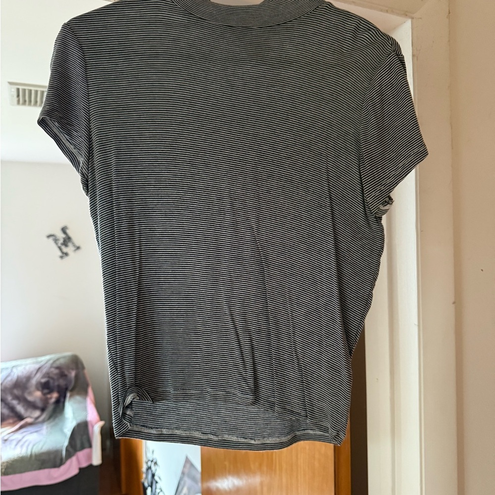 Striped Black and White T-Shirt